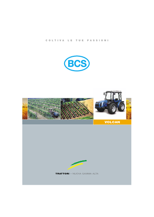 Трактори 4WD (задвиждане на четирите колела) BCS Volcan 950 AR