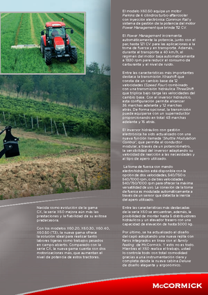 Трактори 4WD (задвиждане на четирите колела) McCormick X 60.30