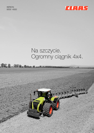 Трактори 4WD (задвиждане на четирите колела) Claas Xerion 5000 Trac VC