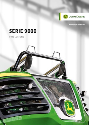 Комбайн за фураж 4-WD (задвиждане на четирите колела) John Deere 9900