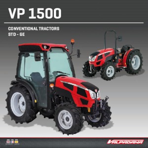 Трактори 4WD (задвиждане на четирите колела) Valpadana 1555 GE
