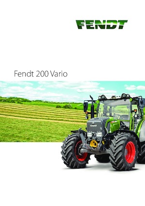 Трактори 4WD (задвиждане на четирите колела) Fendt 211 S Vario