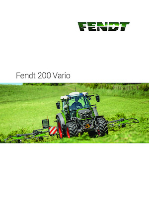 Трактори 4WD (задвиждане на четирите колела) Fendt 211 S Vario Power