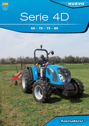 Трактори 4WD (задвиждане на четирите колела) Landini 4-075D T3