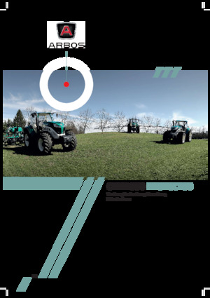 Трактори 4WD (задвиждане на четирите колела) Arbos 4100 F