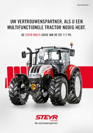 Трактори 4WD (задвиждане на четирите колела) Steyr 4110 Multi Basis
