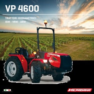Трактори 4WD (задвиждане на четирите колела) Valpadana 4655 ISM
