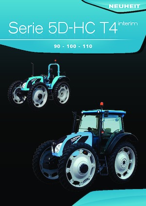 Трактори 4WD (задвиждане на четирите колела) Landini 5-110D-HC