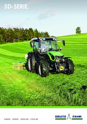 Трактори 4WD (задвиждане на четирите колела) DEUTZ-FAHR 5080 D GS 