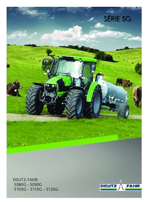 Трактори 4WD (задвиждане на четирите колела) DEUTZ-FAHR 5080 G GS