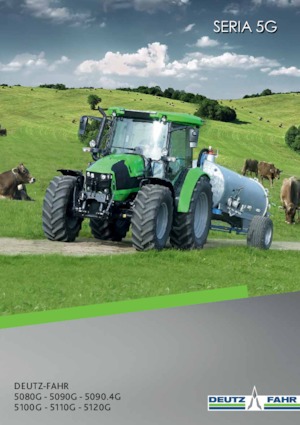 Трактори 4WD (задвиждане на четирите колела) DEUTZ-FAHR 5080 G GS