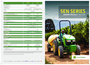 Трактори 4WD (задвиждане на четирите колела) John Deere 5080EN