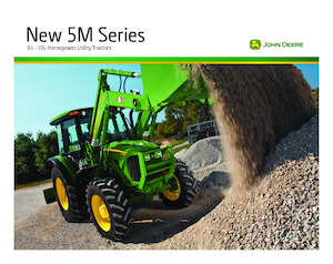Трактори 4WD (задвиждане на четирите колела) John Deere 5085M 