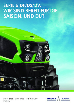 Трактори 4WD (задвиждане на четирите колела) DEUTZ-FAHR 5095 DF GS 