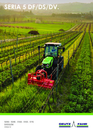 Трактори 4WD (задвиждане на четирите колела) DEUTZ-FAHR 5095 DF GS 