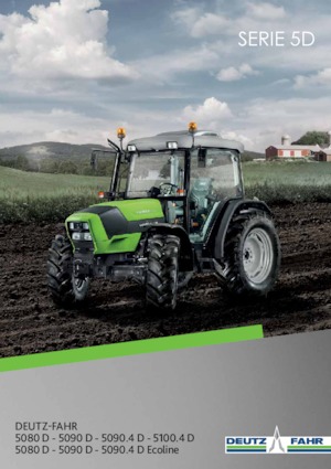 Трактори 4WD (задвиждане на четирите колела) DEUTZ-FAHR 5080 D Ecoline