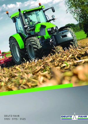 Трактори 4WD (задвиждане на четирите колела) DEUTZ-FAHR 5125 
