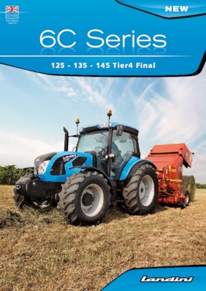 Трактори 4WD (задвиждане на четирите колела) Landini 6-135