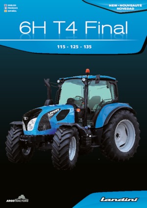 Трактори 4WD (задвиждане на четирите колела) Landini 6-135 H