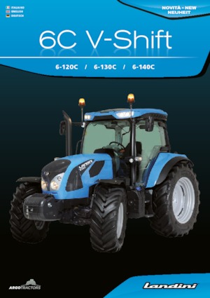 Трактори 4WD (задвиждане на четирите колела) Landini 6-130C