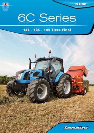 Трактори 4WD (задвиждане на четирите колела) Landini 6-135 CLS