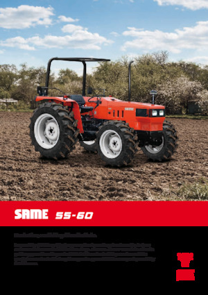 Трактори 4WD (задвиждане на четирите колела) SAME 55