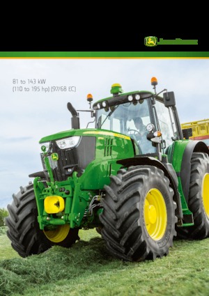 Трактори 4WD (задвиждане на четирите колела) John Deere 6130M