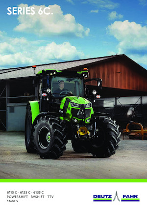 Трактори 4WD (задвиждане на четирите колела) DEUTZ-FAHR 6135 C TTV 
