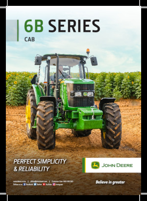 Трактори 4WD (задвиждане на четирите колела) John Deere 6095B