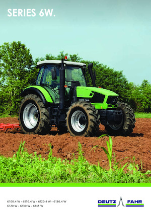 Трактори 4WD (задвиждане на четирите колела) DEUTZ-FAHR 6145W