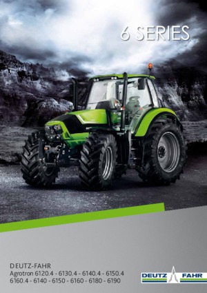 Трактори 4WD (задвиждане на четирите колела) DEUTZ-FAHR 6160