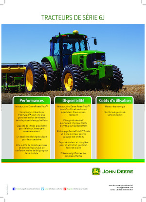 Трактори 4WD (задвиждане на четирите колела) John Deere 6150J