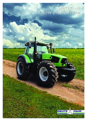 Трактори 4WD (задвиждане на четирите колела) DEUTZ-FAHR 6155W
