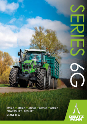 Трактори 4WD (задвиждане на четирите колела) DEUTZ-FAHR 6165 G