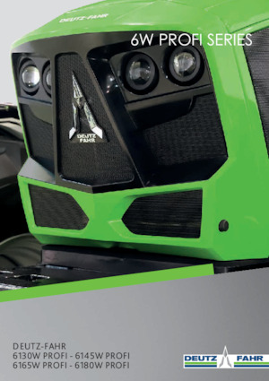 Трактори 4WD (задвиждане на четирите колела) DEUTZ-FAHR 6165W Profi