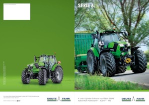 Трактори 4WD (задвиждане на четирите колела) DEUTZ-FAHR 6185 Agrotron 