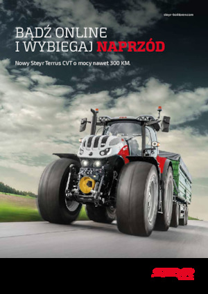 Трактори 4WD (задвиждане на четирите колела) Steyr 6315 Terrus CVT Profi