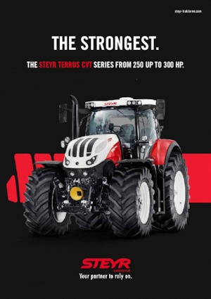 Трактори 4WD (задвиждане на четирите колела) Steyr 6290 Terrus CVT Komfort