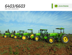 Трактори 4WD (задвиждане на четирите колела) John Deere 6403
