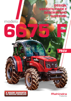 Трактори 4WD (задвиждане на четирите колела) Mahindra 6675F