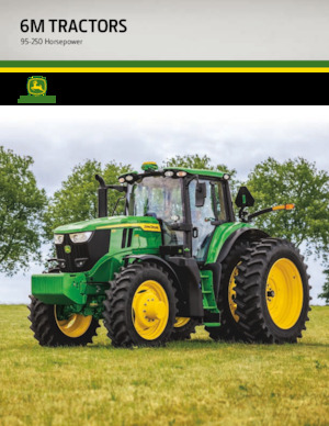 Трактори 4WD (задвиждане на четирите колела) John Deere 6M 155
