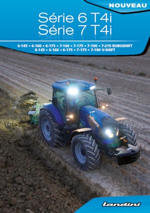 Трактори 4WD (задвиждане на четирите колела) Landini 6-145