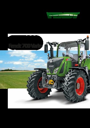 Трактори 4WD (задвиждане на четирите колела) Fendt 718 Vario ProfiPlus