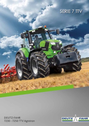 Трактори 4WD (задвиждане на четирите колела) DEUTZ-FAHR 7250 Agrotron TTV