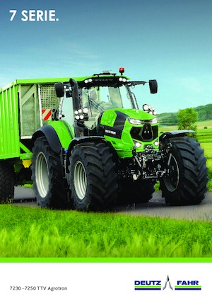 Трактори 4WD (задвиждане на четирите колела) DEUTZ-FAHR 7250 Agrotron TTV