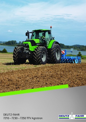Трактори 4WD (задвиждане на четирите колела) DEUTZ-FAHR 7250 Agrotron TTV