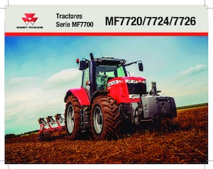 Трактори 4WD (задвиждане на четирите колела) Massey Ferguson 7726