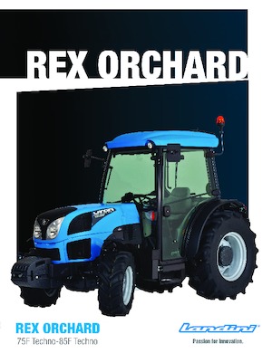 Трактори 4WD (задвиждане на четирите колела) Landini 75F Techno