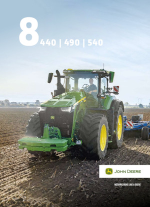 Трактори 4WD (задвиждане на четирите колела) John Deere 8R 540  