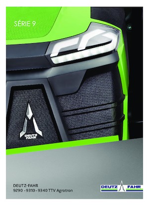 Трактори 4WD (задвиждане на четирите колела) DEUTZ-FAHR 9340 Agrotron TTV
